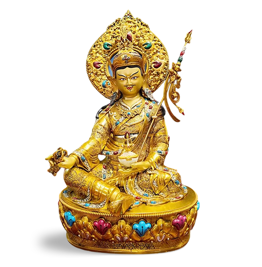 莲花生大士佛像